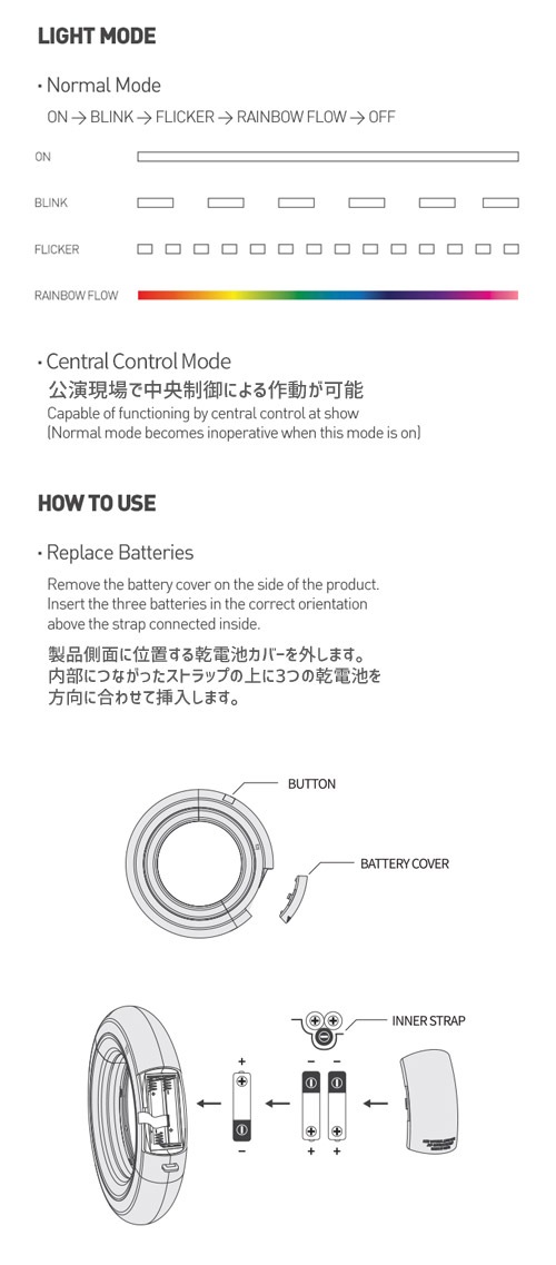 先払いのみ 韓国スターグッズ Itzy イッジ 公式 ライトリング 応援棒 ペンライト スターグッズ Jyp Ent Itzy 韓流ショップ