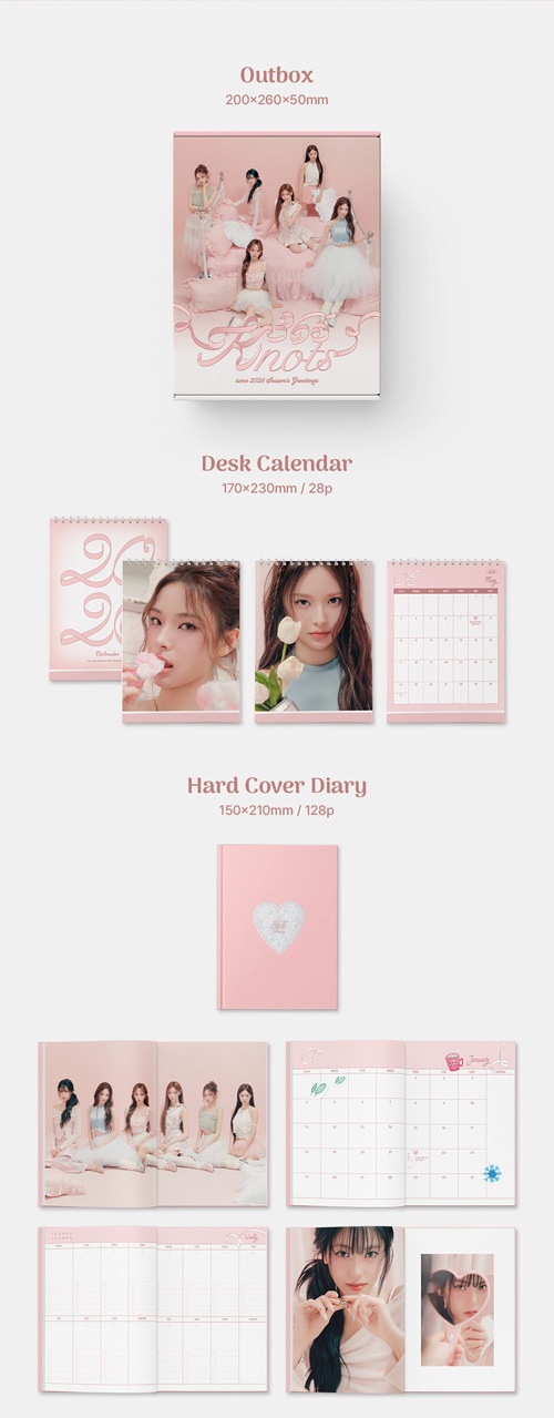 韓国スターグッズ izna (イズナ) 2026 シーズングリーティング [365