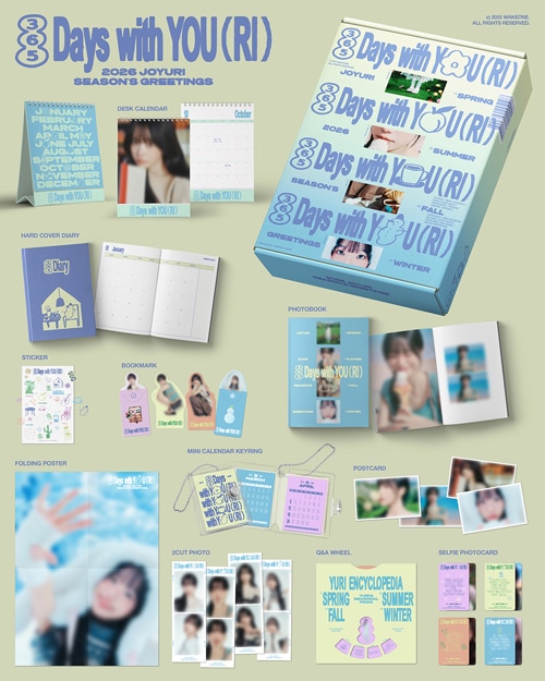 新品未開封 チョ・ユリ ユリ 2026 シーグリ Amazon.co.jp: JO YURI (チョ・ユリ) - 2026 SEASON'S GREETINGS [ 365