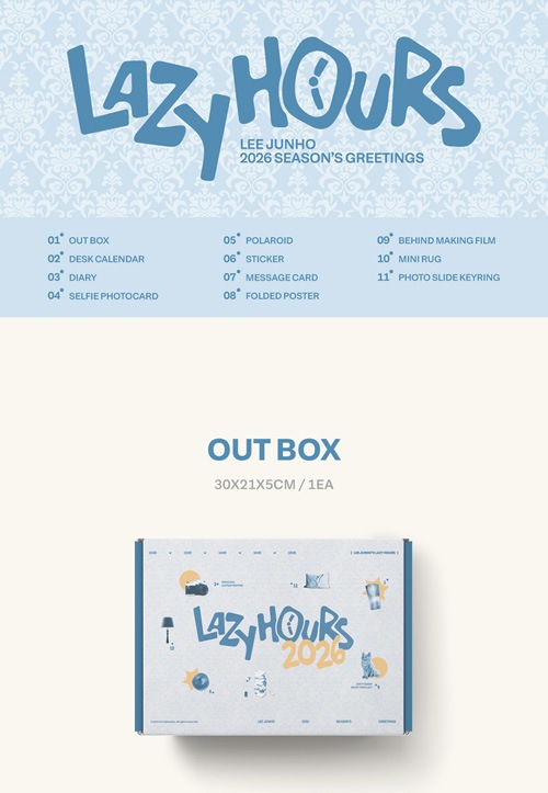 韓国スターグッズ 2PMのイ・ジュノ 2026 シーズングリーティング [LAZY