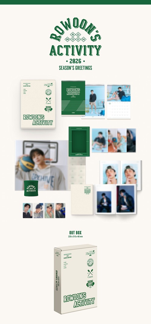 ロウン シーズングリーティング ROWOON FANMEETING MDセット② 韓国スターグッズ ロウン 2026 シーズングリーティング [RO WOON'S