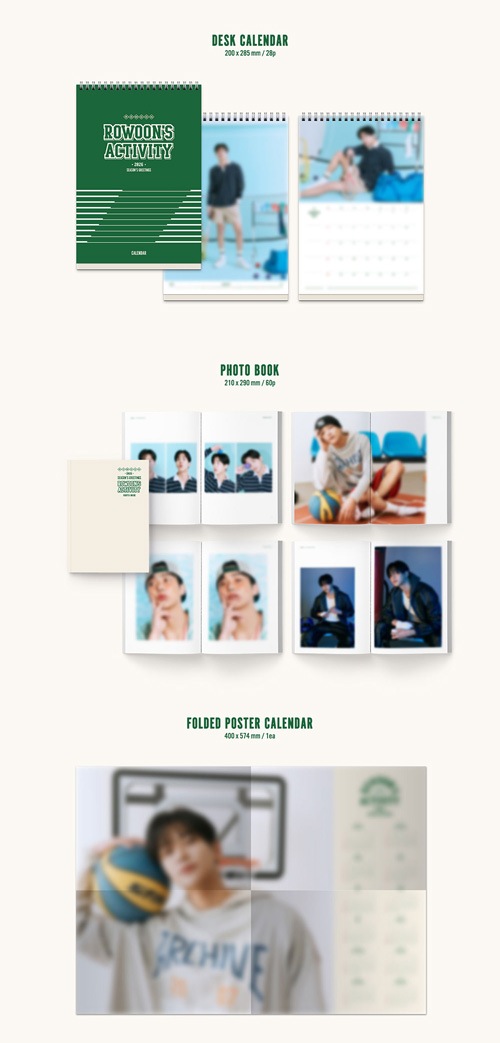 『オンソンウ　シーズングリーティング　2026』オン・ソンウ ktown4u.com : RO WOON - 2026 SEASON'S GREETINGS - RO WOON'S ACTIVITY