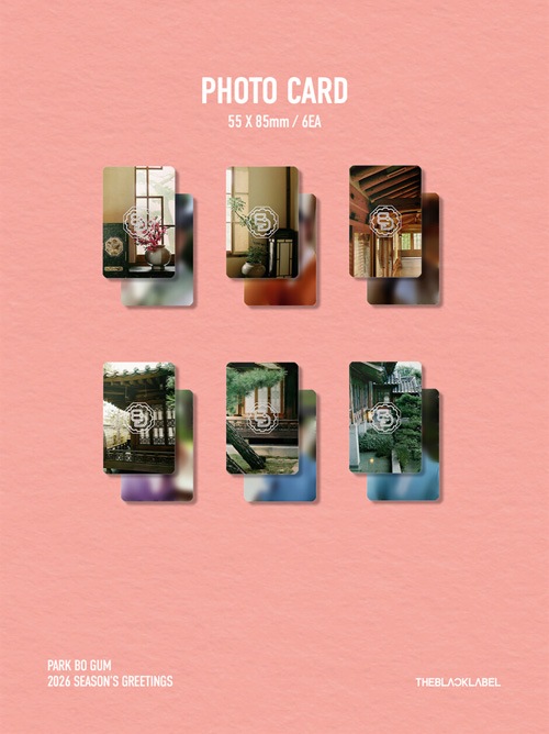 韓国スターグッズ パク・ボゴム 2026 シーズングリーティング