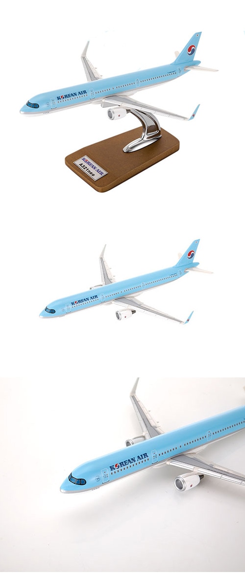 先払いのみ）韓国グッズ Korean Air 大韓航空 A321Neo 模型 飛行機 (1 