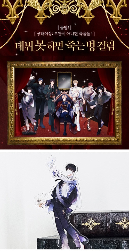 先払いのみ）韓国キャラクターグッズ 「デビューできないと死ぬ病気に