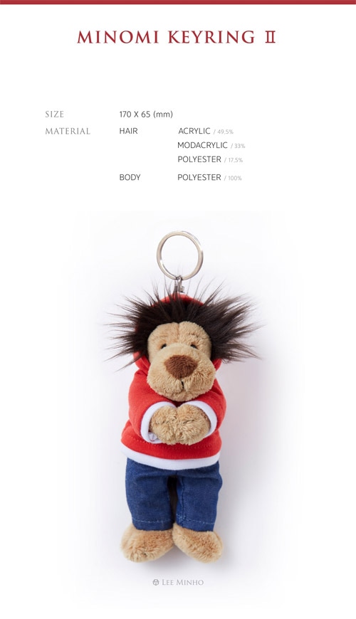 先払いのみ 韓国スターグッズ イ ミンホ Minoz Official Md Keyring Minomi Ii ミノミ キャラクター ぬいぐるみ キーリング Ver 2 お取り寄せ通販イーパレ