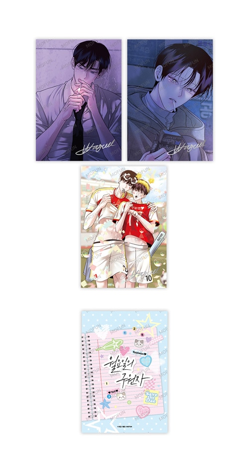 特典贈呈] 韓国キャラクターグッズ 「月曜日の救世主」 公式グッズ A5