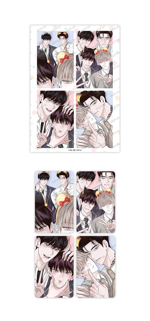 韓国BL 血は盆に返らず ミニフィギュア 特典贈呈] 韓国キャラクターグッズ 「血は盆に返らず」 公式グッズ