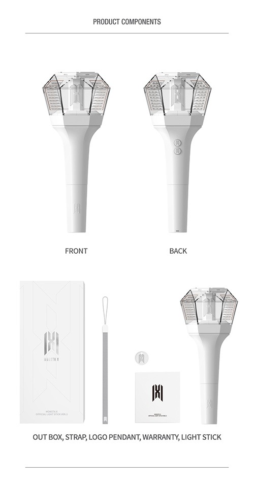  MONSTA X - OFFICIAL LIGHT STICK VER.3