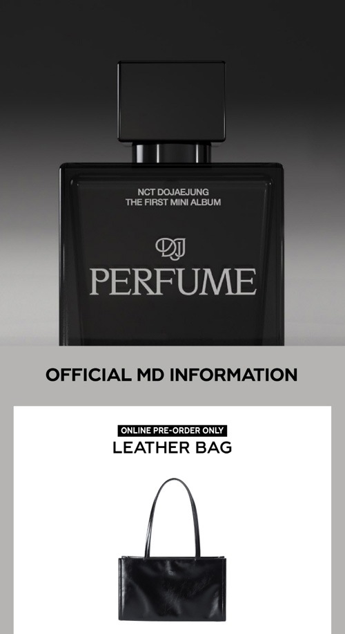nct ドジェジョン perfume MD レザーバッグ-
