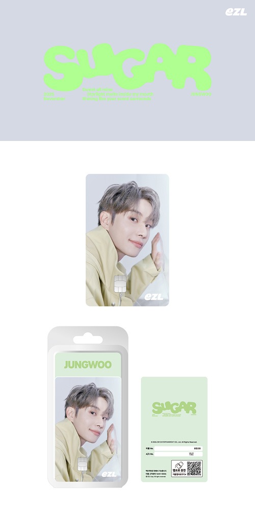 NCTのジョンウ [SUGAR] EZL 交通カード (予約 発売日：2026.04.20以後