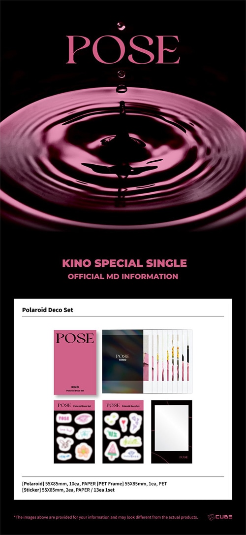 先払いのみ）韓国スターグッズ PENTAGONのキノ SPECIAL SINGLE [POSE