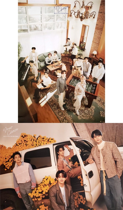 韓国スターグッズ SEVENTEEN (セブンティーン) 8THミニアルバム 「Your Choice」 ポスターセット (4枚セット) | ポスター /カレンダー/パズル