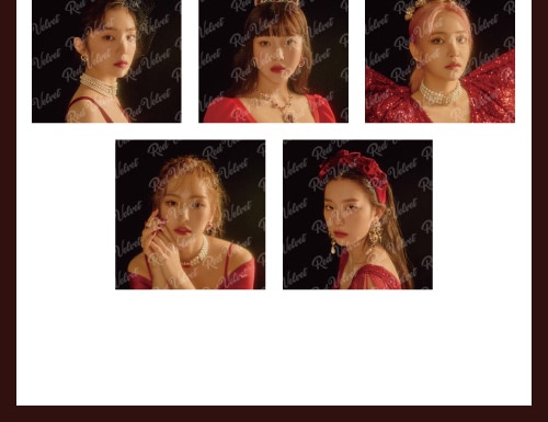 Red Velvet スルギ　公式インビテーションカード　LaRouge