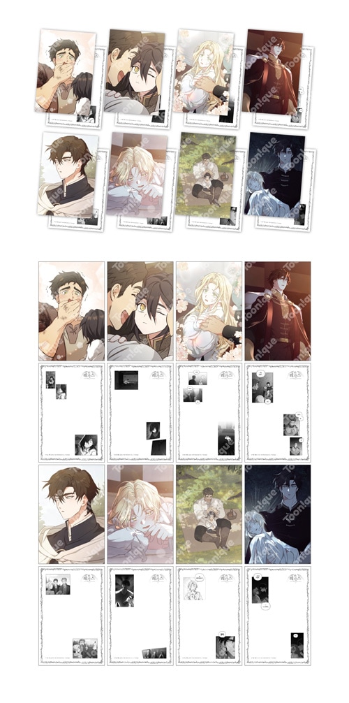 韓国 BJアレックス 黒卯暦 黒虎暦 BL イラストカード 韓国語 まんが『BJアレックス 4（BJ Alex）』 著：ミングァ （BL