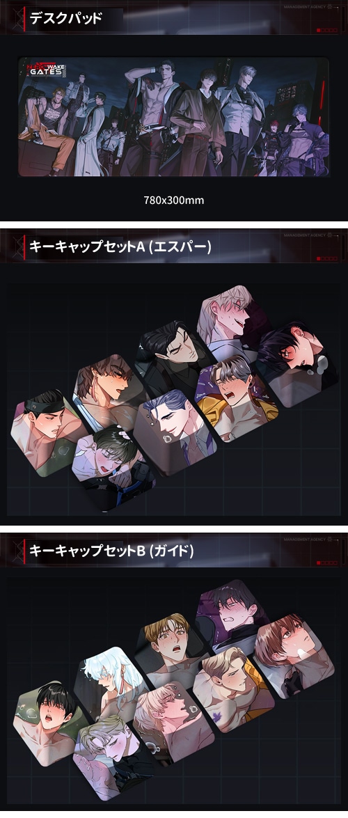 訳あり] 高水位 BL RPG 「Zerowake GATES ゼロウェイクゲイツ」 限定
