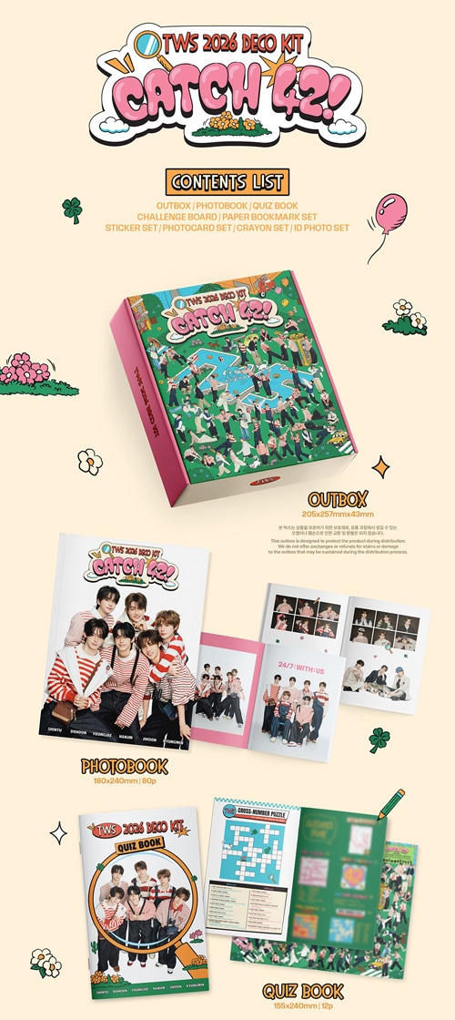 TWS (トゥアス) 2026 DECO KIT | ☆ スターグッズ ☆,HYBE,TWS | K-Pop