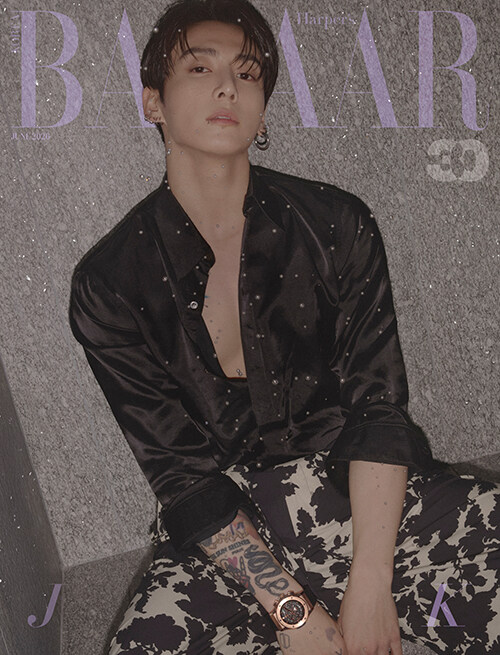 韓国女性雑誌 BAZAAR (バザー) 2026年 6月号 (BTSのジョングク表紙選択