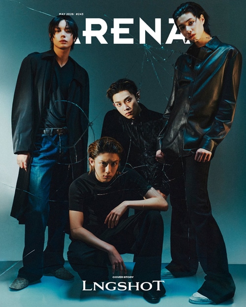 韓国男性雑誌 ARENA HOMME+ 2026年 5月号 (LNGSHOT表紙選択) | 雑誌