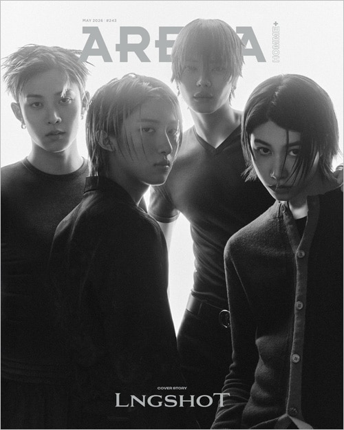 韓国男性雑誌 ARENA HOMME+ 2026年 5月号 (LNGSHOT表紙選択) | 雑誌