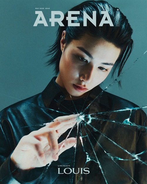 韓国男性雑誌 ARENA HOMME+ 2026年 5月号 (LNGSHOT表紙選択) | 雑誌