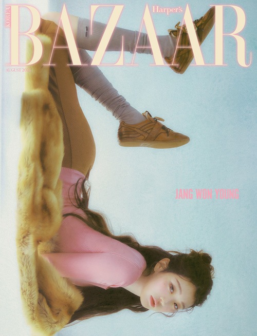 韓国女性雑誌 BAZAAR (バザー) 2025年 8月号 (IVEのチャン