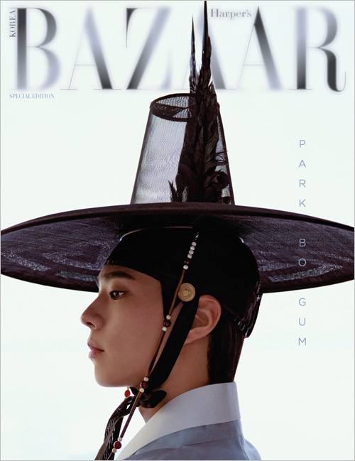 パク・ボゴムのポスター／5種セット] 韓国女性雑誌 BAZAAR