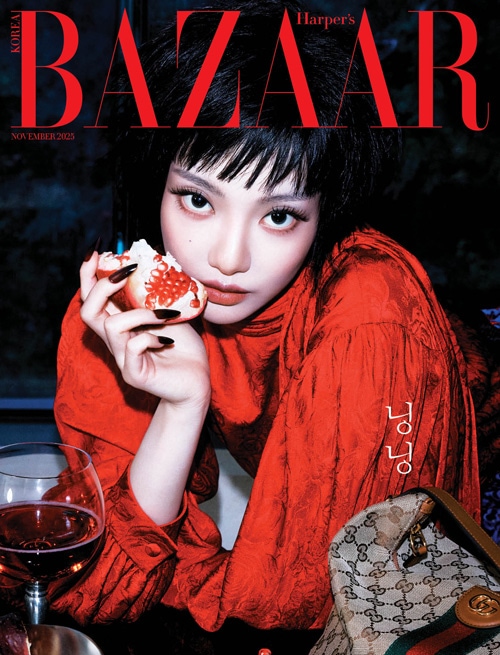 bazaar winwin 3冊 表紙セット／付録ポスター1種] 韓国女性雑誌 BAZAAR (バザー) 2025年