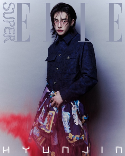 Stray Kidsのヒョンジン付録] 韓国女性雑誌 ELLE (エル) 2024年 12月号