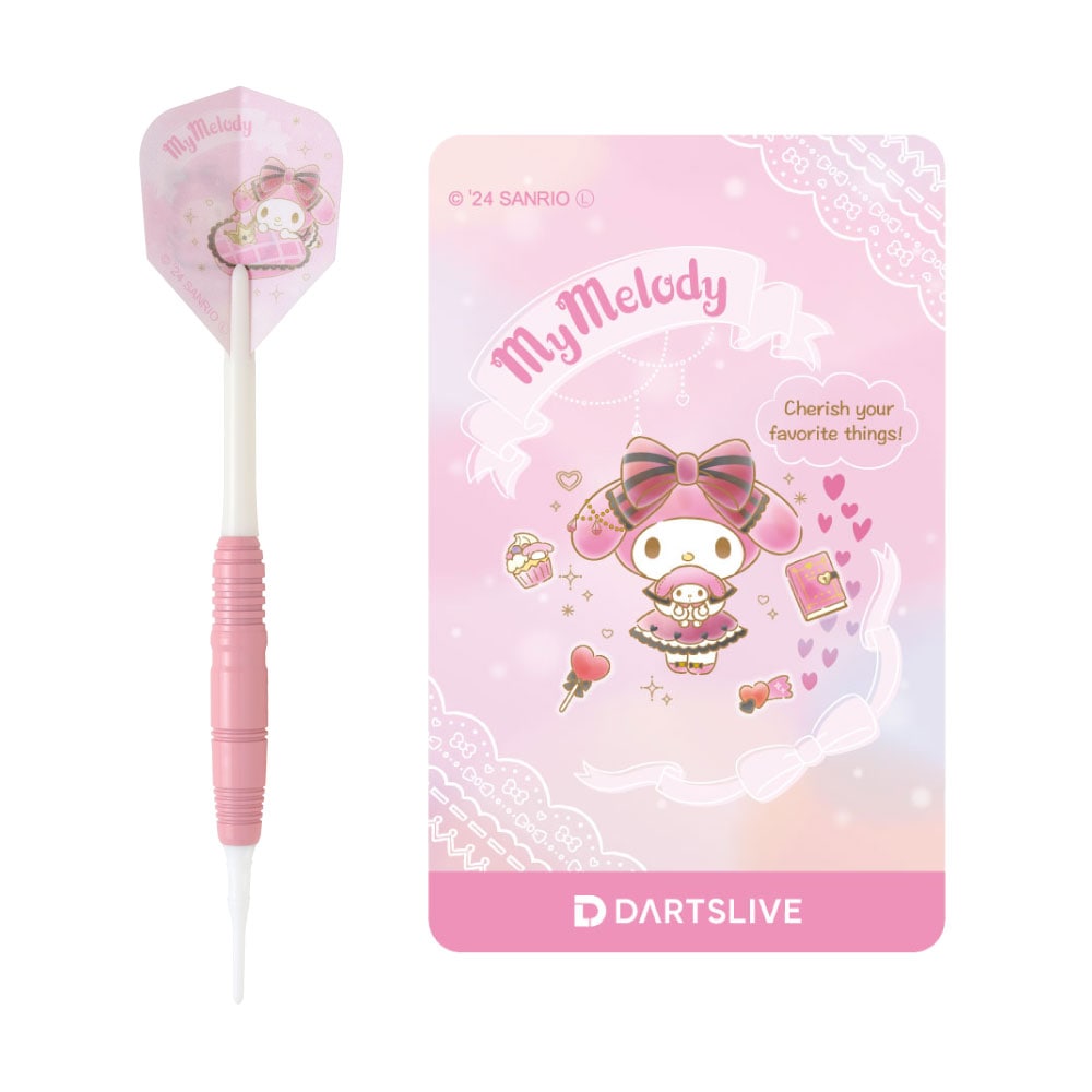 Sanrio characters ダーツセット with DARTSLIVE CARD