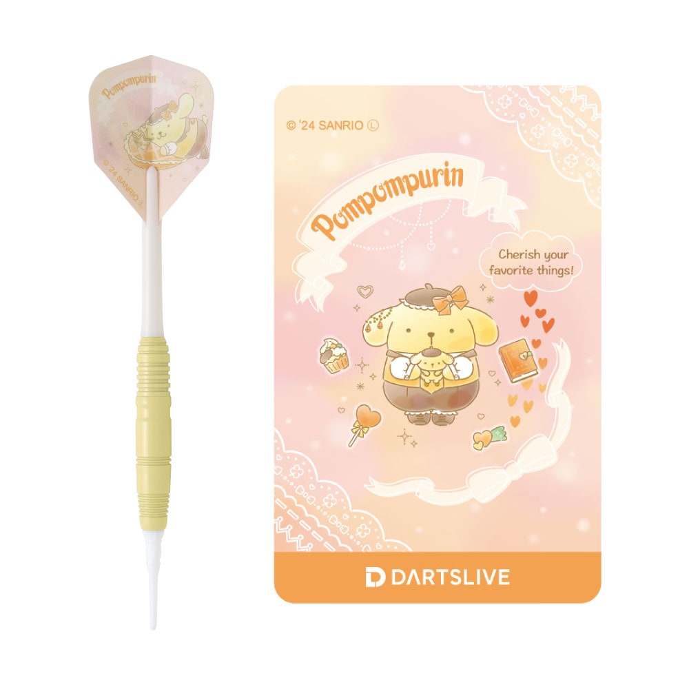 Sanrio characters ダーツセット with DARTSLIVE CARD