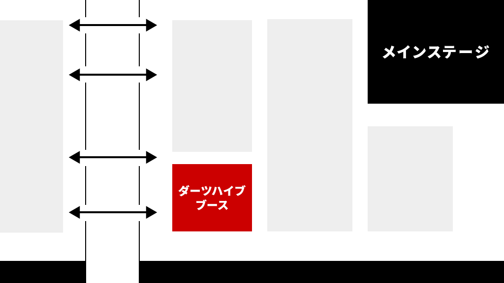 ダーツハイブブース