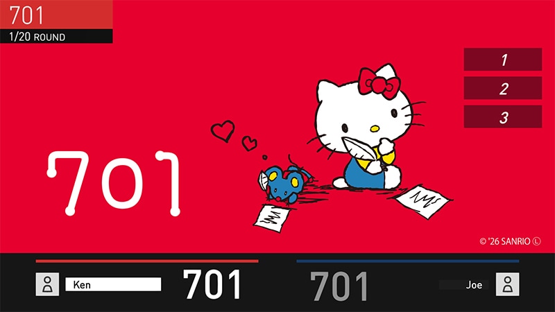 ダーツハイブ×サンリオキャラクターズコラボ デジタルコンテンツ