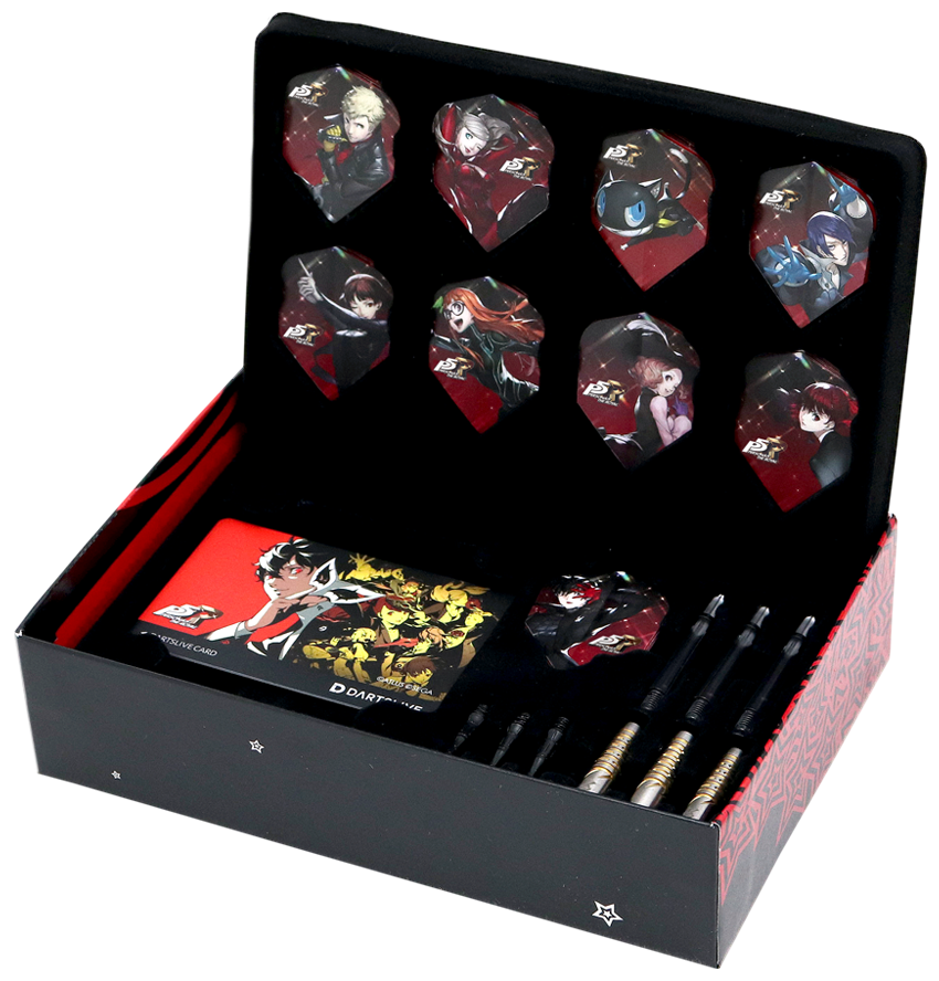 期間限定】ペルソナ5 ザ・ロイヤル DARTSLIVE ダーツセット 【格安sale