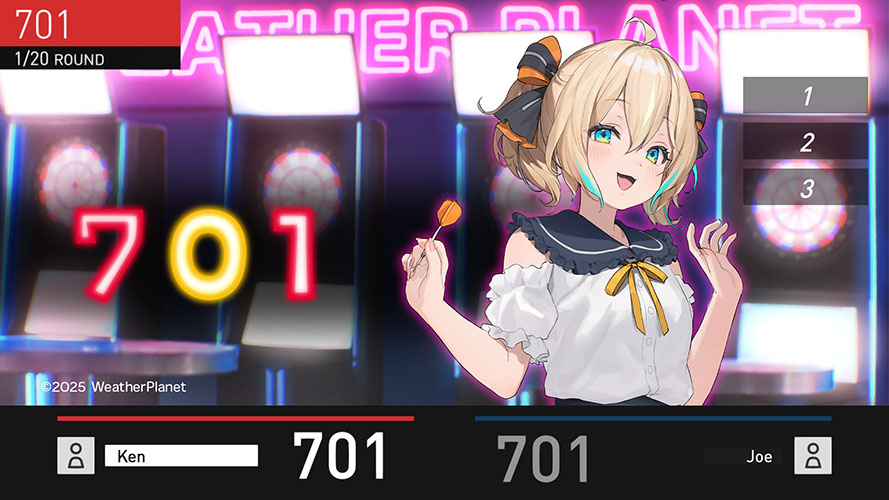 ウェザープラネット（Weather Planet）×ダーツハイブ