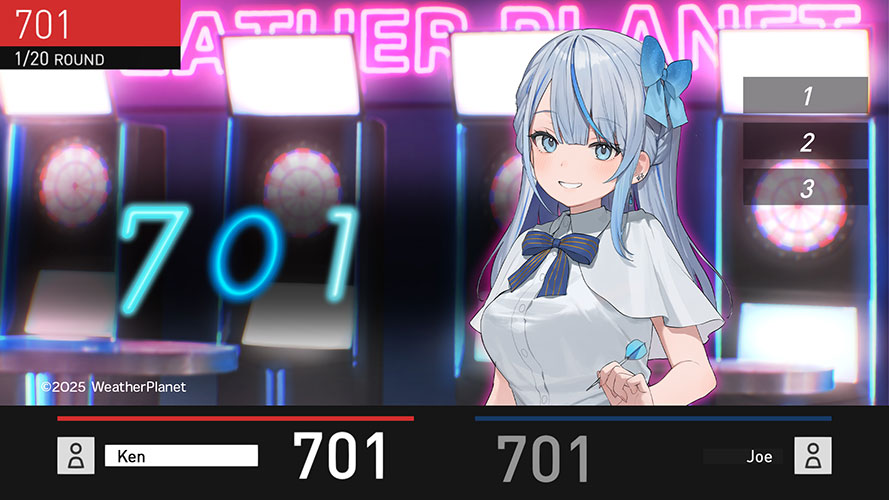 ウェザープラネット（Weather Planet）×ダーツハイブ