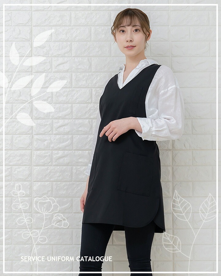 エプロン エステ キャララ 美容 T-6880 サロン クリニック Calala