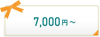 7,001円～