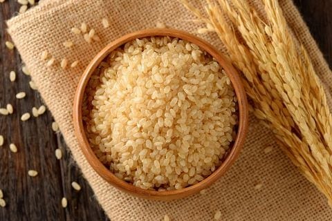 玄米 木のボウル 稲穂 健康 ブランド米 宮城県産