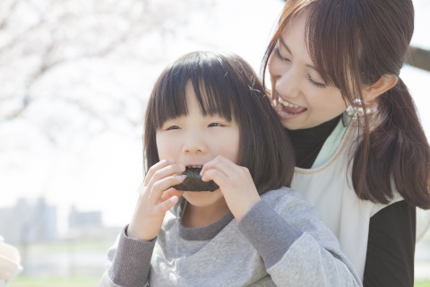 特別栽培米 母親 子供 おにぎり 安心 安全 環境保全米