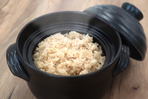 私の玄米 だて正夢 土鍋で炊いたもちもち玄米 洗わず炊ける無洗米仕立て