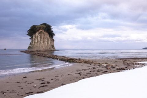 石川県 能登半島 見附島 海 景色 自然