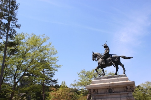 宮城県 伊達政宗像 仙台 歴史 米どころ 武将