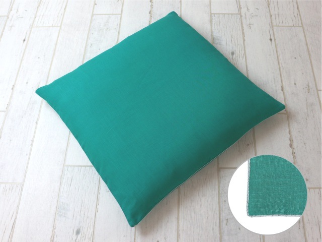 座布団カバー リネン 麻 55×59cm/DDintex