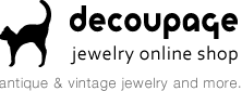 decoupage jewelry online shop