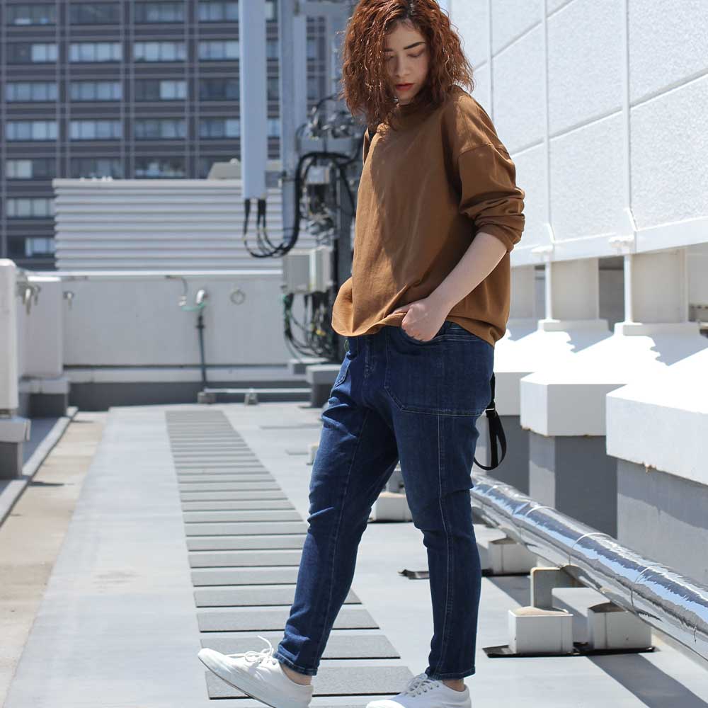 カフェッティ デニムケープ Cafetty / DENIM LIFE デニムライフ