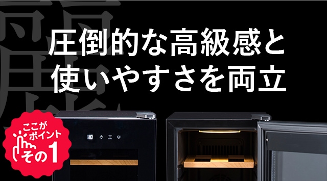 PlusQ(プラスキュー) BWC-008P ブラック ｜激安家電のデンマート