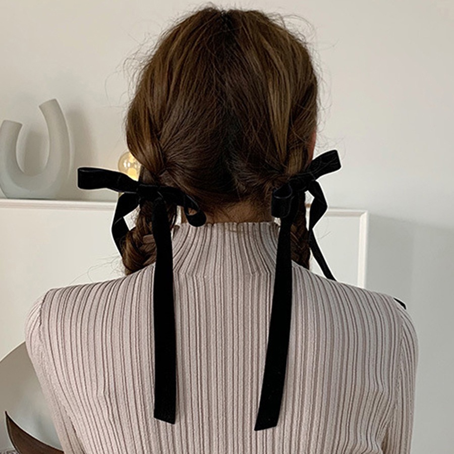 リボン ヘアクリップ 2個セット har-004-0 | ヘアアクセサリー