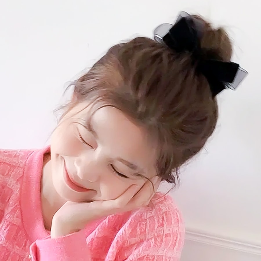 ベロアとオーガンジーのダブルリボンヘアゴム har-010-1 | ヘア