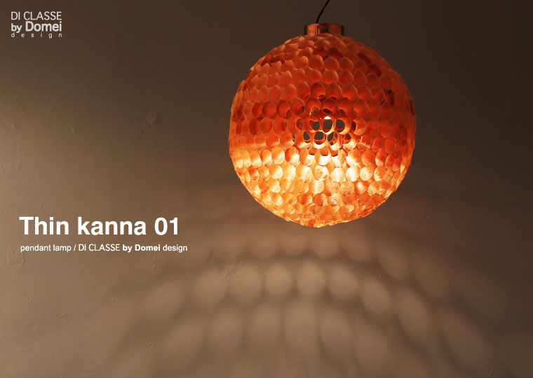 Thin kannna01 pendant lamp DI CLASSE by Domei desing
